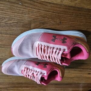 Under Armour Pink Athletic Shoes